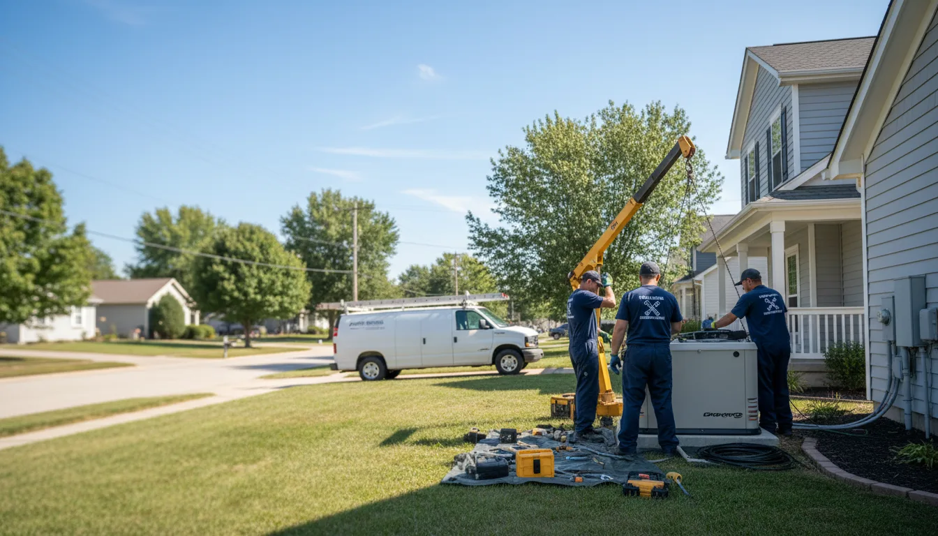 Generator Installation in Sextonville, WI near me